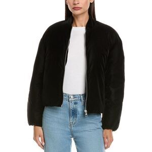 Apparis Womens Leni Padded Bomber, Black
